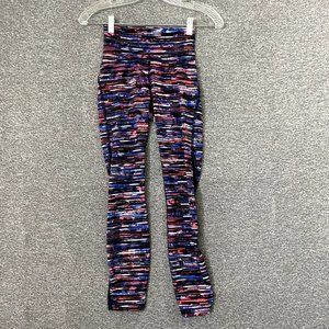 Lululemon Women's Size 2 High Rise Colorful 7/8 Polyester Activewear Leggings